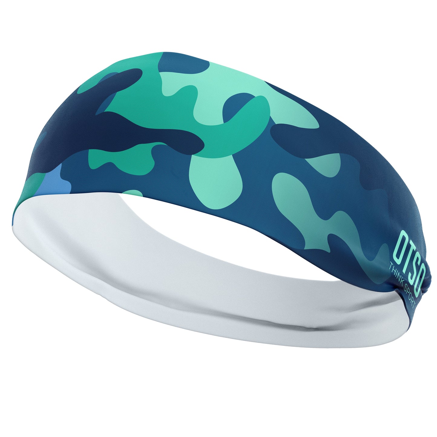 Headband - Camo Blue 12 cm