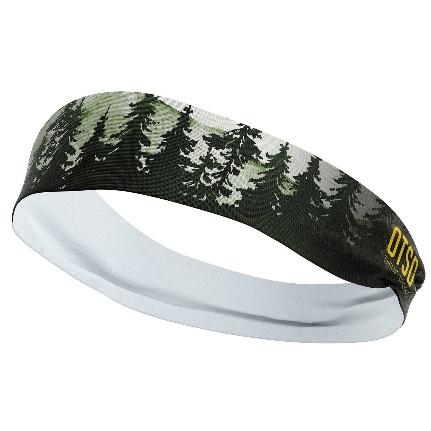 Cinta de cap - Green Forest 8 cm