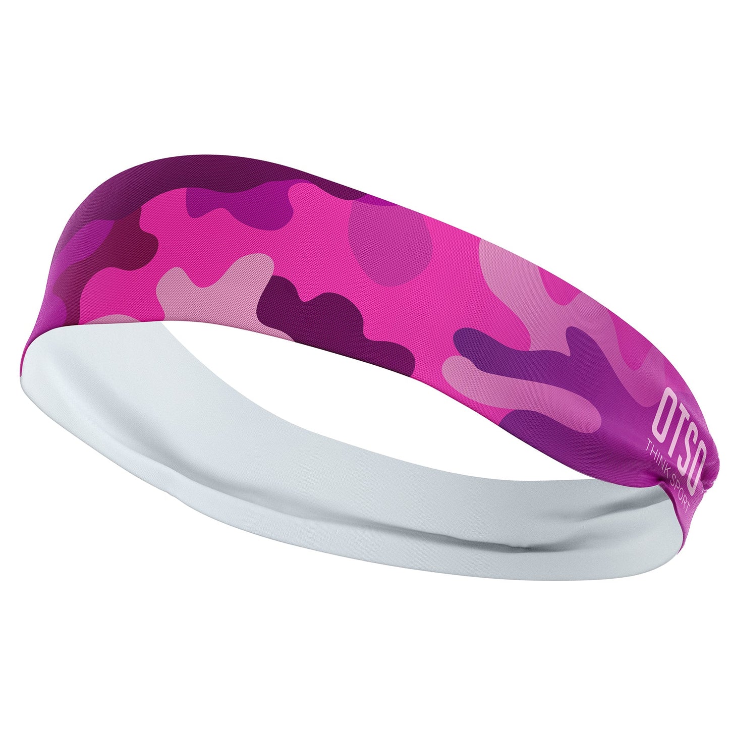 Cinta de cabeza - Camo Pink 8 cm