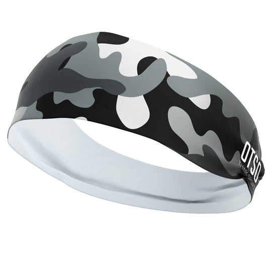 Headband - Camo Gray 10 cm