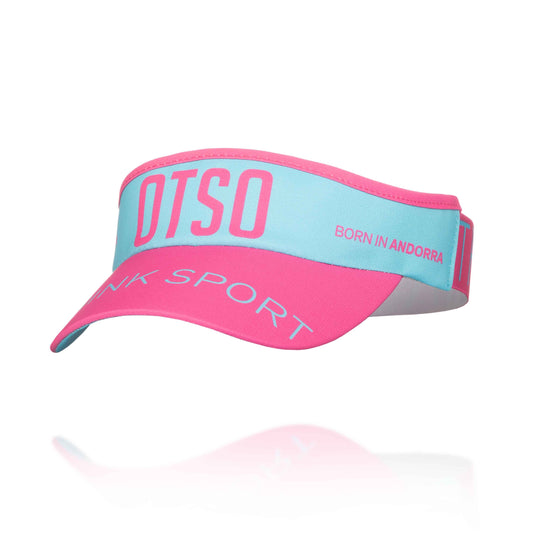 Visor - Light Blue & Fluo Pink